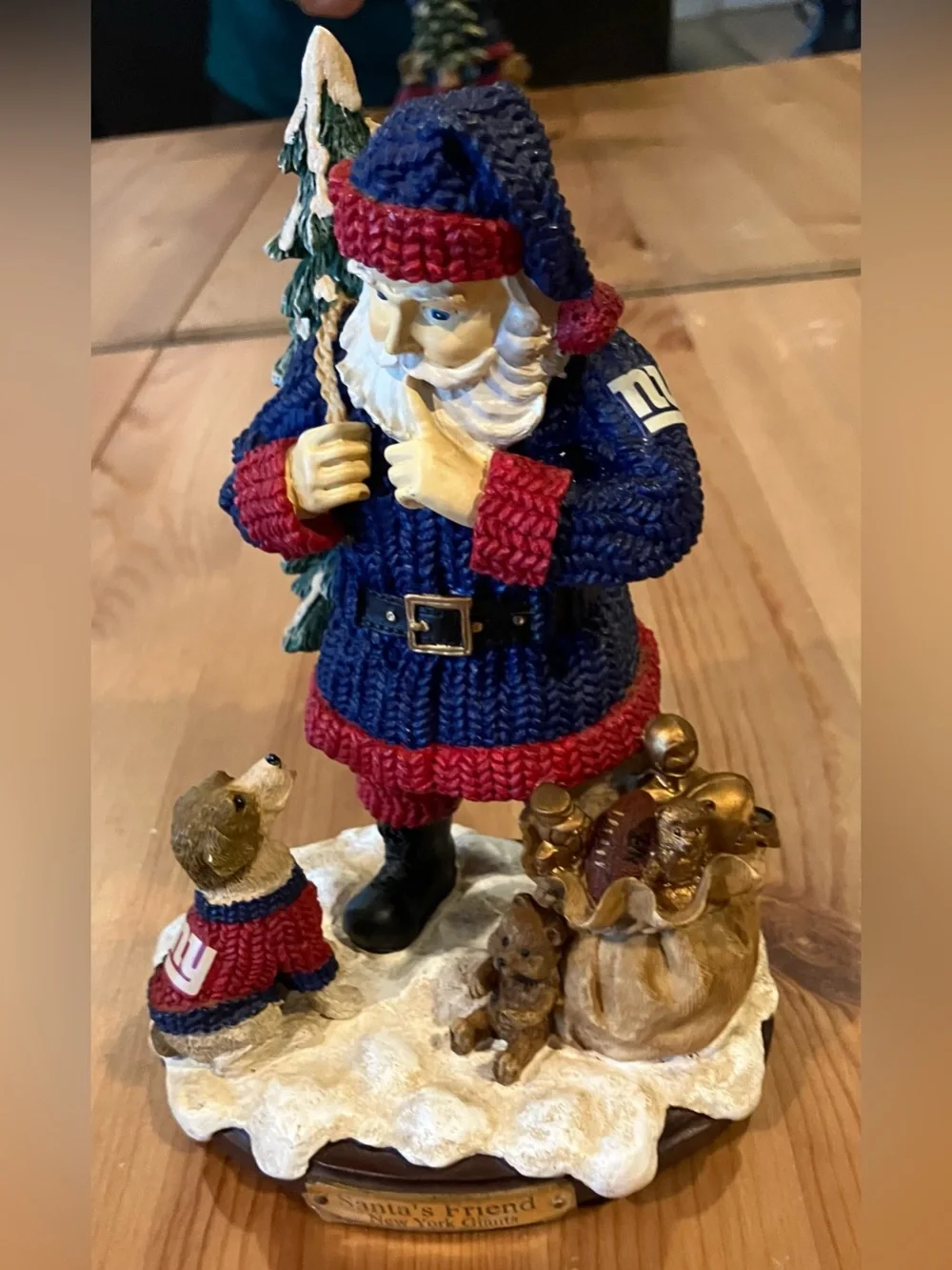 GUC The Memory Company 2002 New York Giants Santa’s Friend 3rd of Limited Series